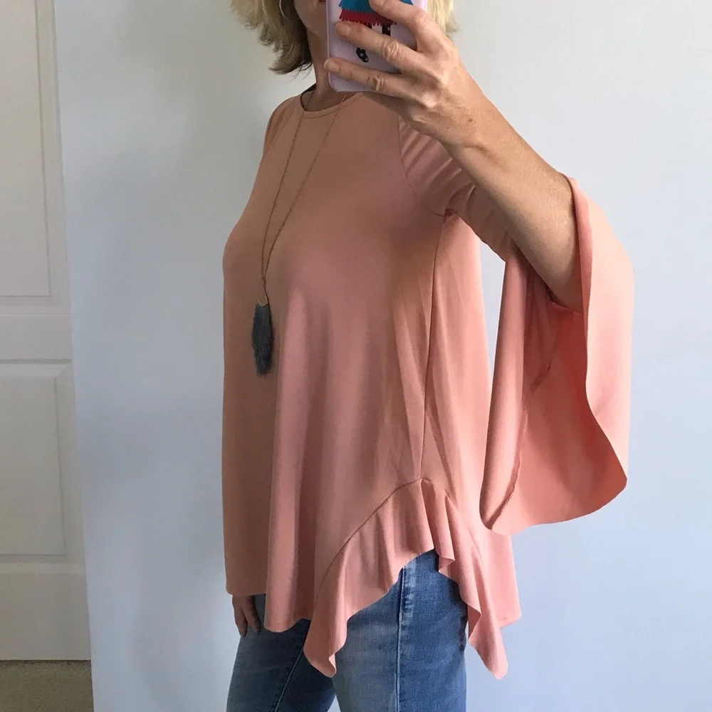 Bell Sleeve Tunic Top - Picture 4 of 7